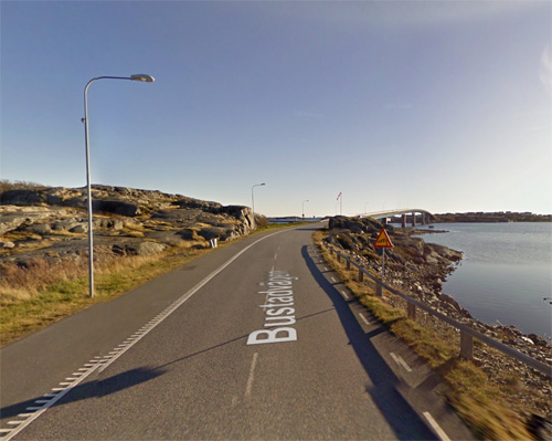 2016 - Bustadvägen on Hönö (Google Streetview)