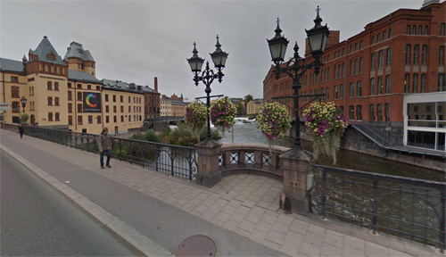 2016 - Bergsbron in Norrköping (Google Streetview)