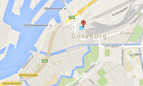 2016 - Central station at Kruthusgatan in Göteborg maps01
