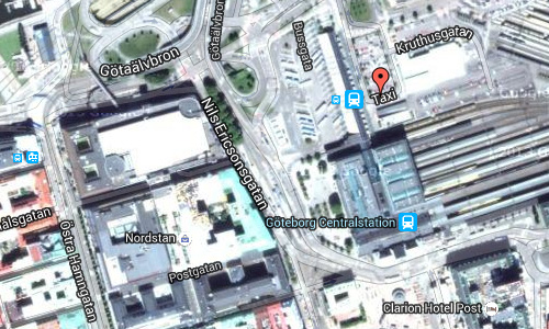 2016 - Central station at Kruthusgatan in Göteborg maps02