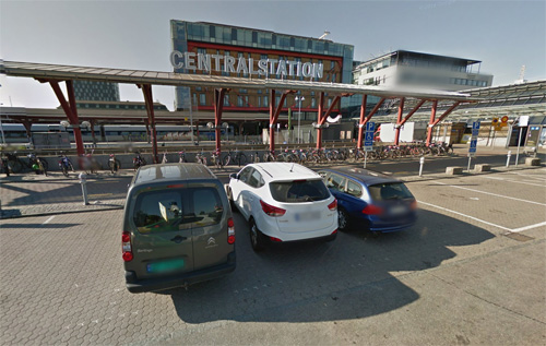 2016 - Central Station parking at Kruthusgatan in Göteborg (Google Streetview)