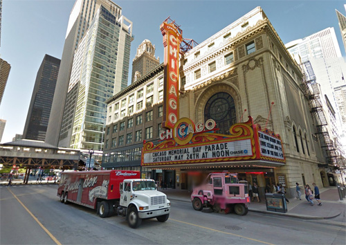 2016 - The Chicago Theatre at 175 N State St in Chicago, USA (Google Streetview)