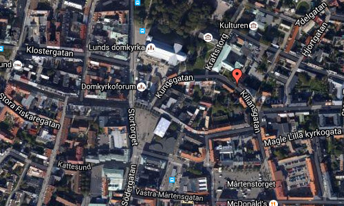 2016 - Kiliansgatan in Lund Maps02