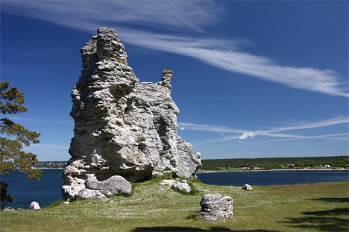 2016 - Rauken Jungfrun in Lickershamn on Gotland