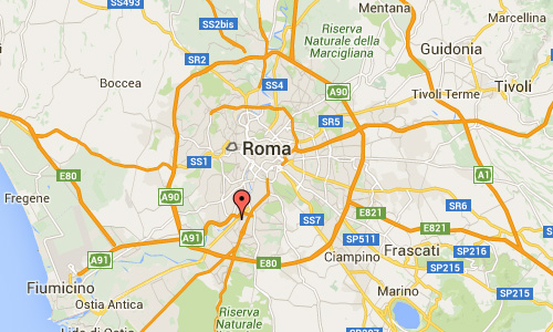 2016 - Colosseo Quadrato in Rome Maps01