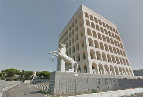 2016 - Colosseo Quadrato in Rome (Google Streetview)