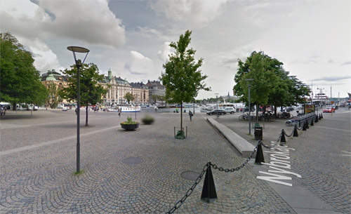 2016 - Nybrokajen at Raoul Wallenbergs torg in Stockholm (Google Streetview)