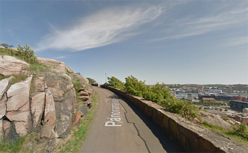 2016 - Panoramavägen in Göteborg (Google Streetview)