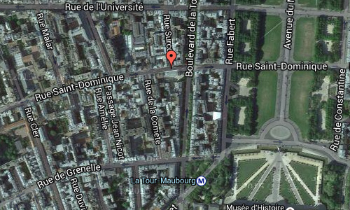 2016 - Rue Saint-Dominique in Paris Maps02