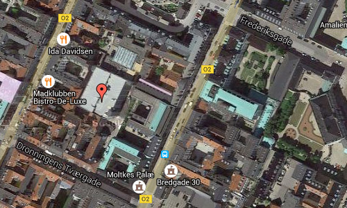 2016 - Jeudan Parkering on Dronningens Tværgade 4 in Copenhagen Maps02