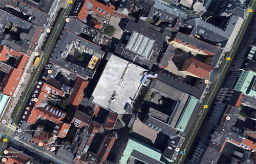 2016 - Jeudan Parkering on Dronningens Tværgade 4 in Copenhagen (Google Maps)