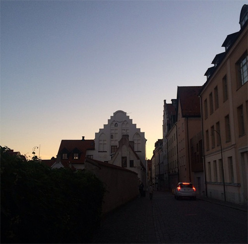 Making of... on Strandgatan in Visby by @AnnieHillgren on Instagram