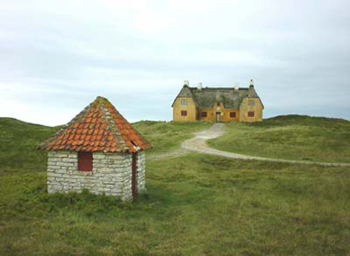 1999 - Det gula Hus at Hanstholm on Jylland in Denmark 