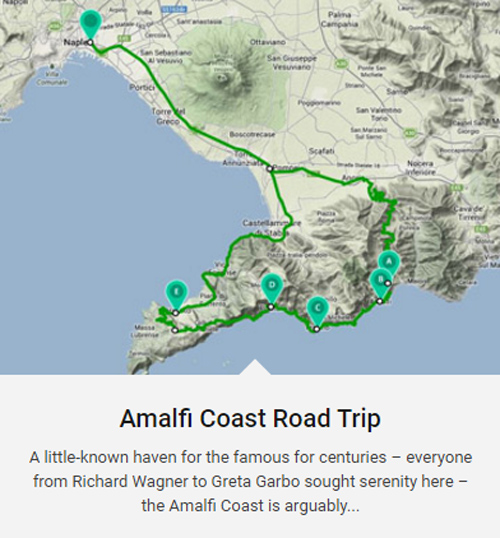 2016 - Amalfi Coast Road Trip (http://magazine.enterprise.co.uk/open-road/road-trip)