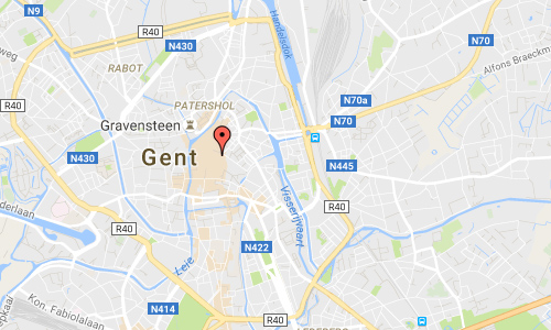 2016 - Hoogpoort in Gent Maps01