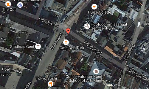 2016 - Hoogpoort in Gent Maps02