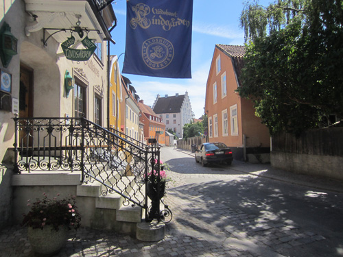 2016 - Strandgatan near Kompanigränd in Visby on Gotland, Sweden (Own photo)