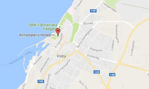 2016 - Strandgatan2 in Visby Gotland Maps01