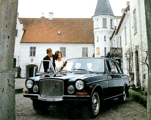 1968 - Volvo 164 at Bosjökloster in Höör, Skåne.