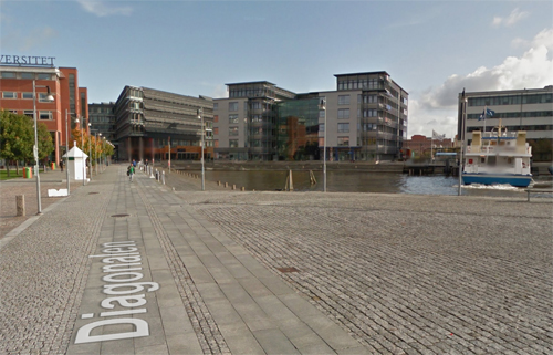 2016 - Diagonalen in Göteborg (Google Streetview)