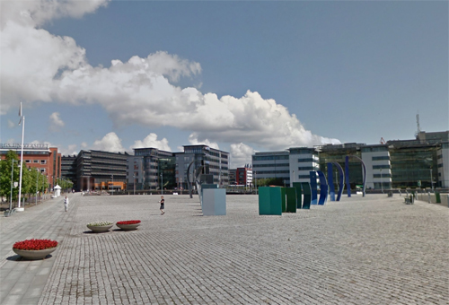 2016 - Di-edersekvensen at Diagonalen on Lindholmen in Göteborg (Google Streetview)