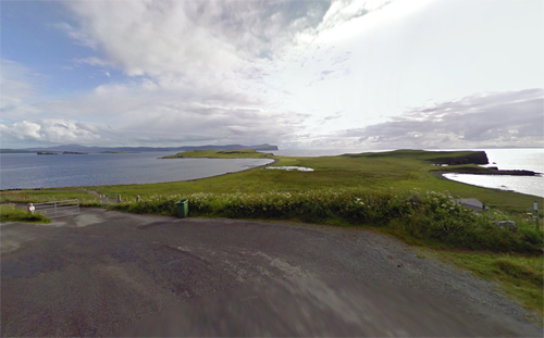 2016 - Double Sea Arch at Ardmore Point (Google Streetview)