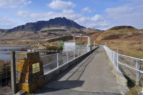 2016 - Loch Leathan Dam near Portee on Skye, UK (Google Streetview)