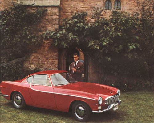 1960 - Volvo P1800 at Bailiffscourt Hotel & Spa at Climping St in Climping in West Sussex, England 