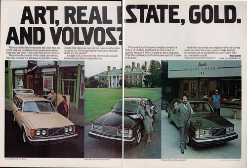 1980 - Volvo 200 series USA Advertisement