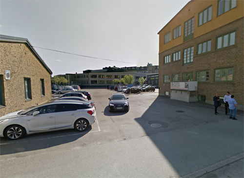2017 - The black building Byfogdegatan 3 in Gamlastaden in Göteborg (Google Streetview)