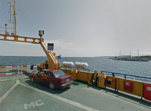 2017 - Nina ferry at Fårösund (Google Streetview)